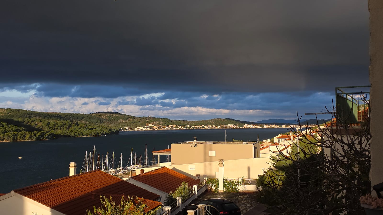 schlechtes Wetter in Kroatien